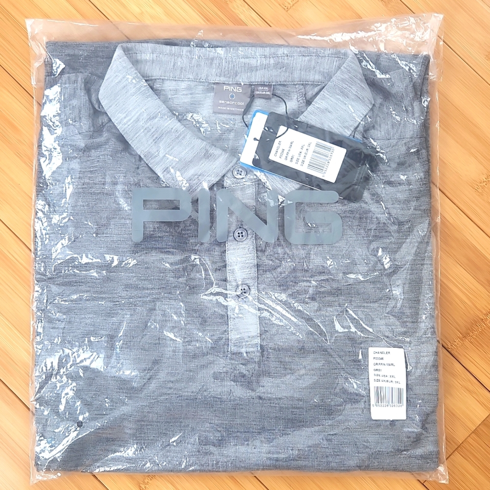 In Package/ Unopened Ping Golf Shirt XXL grey